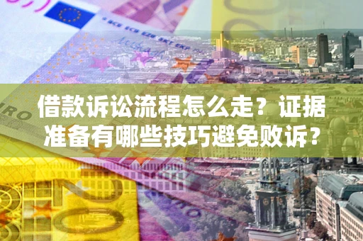 济南借款诉讼流程怎么走？证据准备有哪些技巧避免败诉？