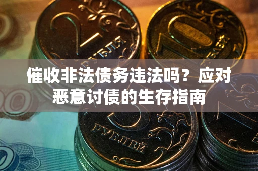 济南催收非法债务违法吗？应对恶意讨债的生存指南