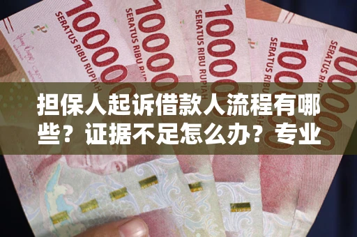 济南担保人起诉借款人流程有哪些？证据不足怎么办？专业律师解答